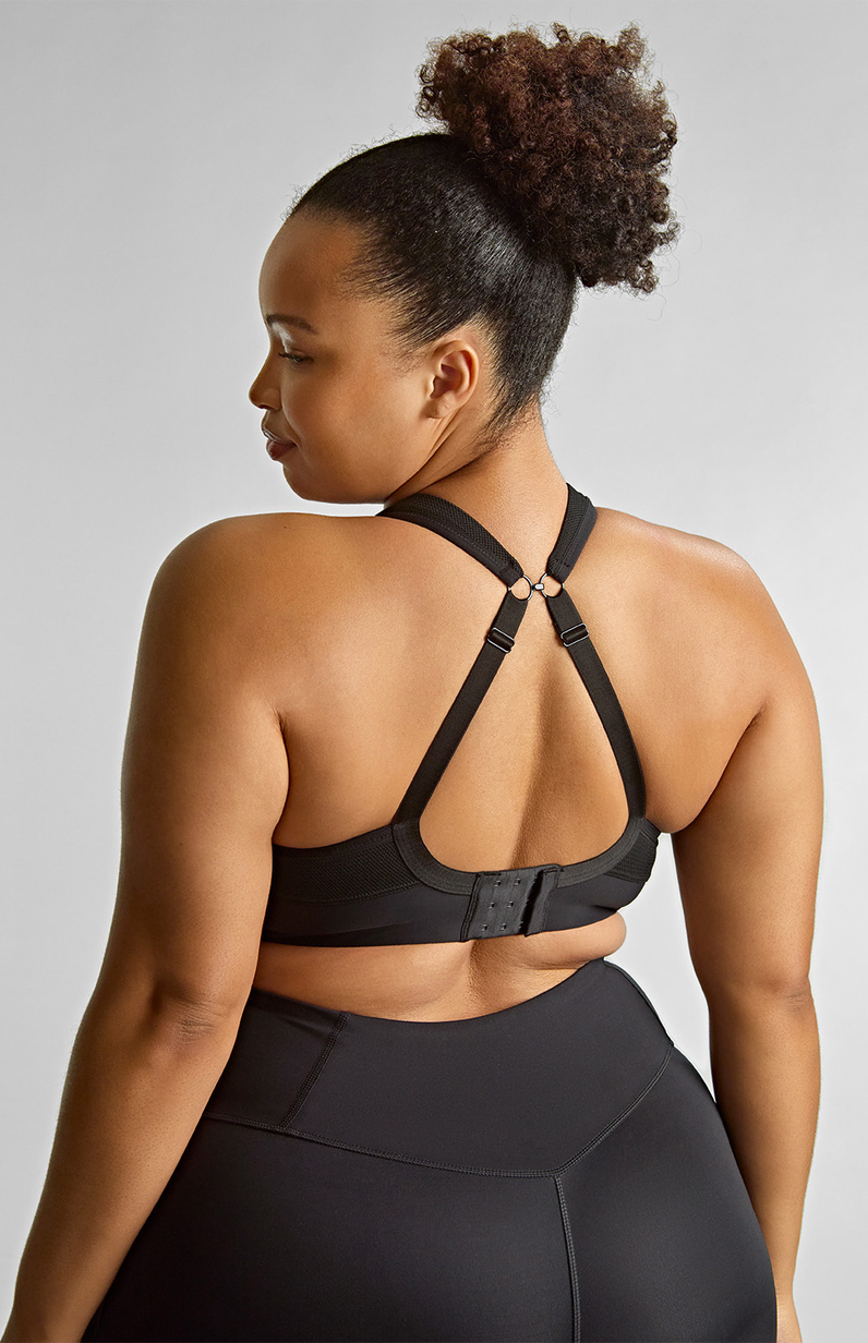 Biustonosz sportowy Sculptresse Panache ACTIVATE 9441 Non Padded Sports Bra Black