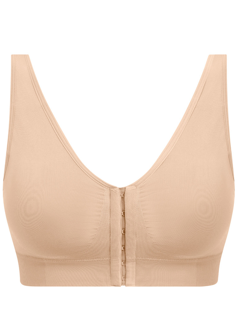 Biustonosz pooperacyjny Wacoal B-SMOOTH WA835475NUE Non Wired Bralette Nude