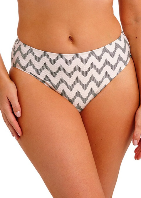 Figi kąpielowe Fantasie Swim VANUATU FS506872CEM Mid Rise Bikini Brief Creme Noire