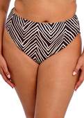 Figi kąpielowe Elomi Swim FIJI FALLS ES802672BLK Mid Rise Bikini Brief Black