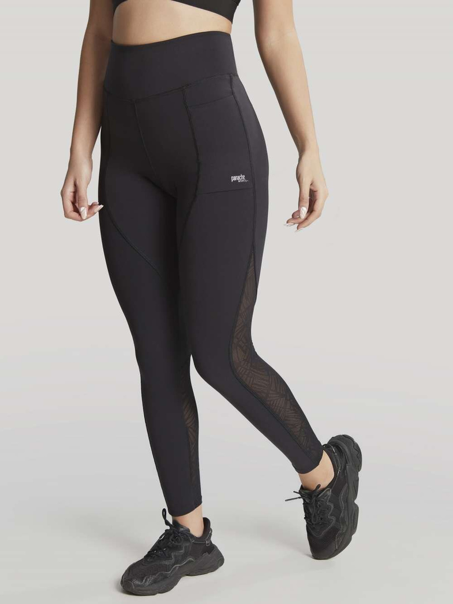 Legginsy sportowe Panache Sport ULTRA ADAPT 5023 Sports Legging Black Mesh