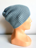 VARELLA Beanie-Mütze aus 100% Baby-Merinowolle 43 Jasny Morski