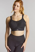 Biustonosz sportowy bezfiszbinowy Panache Sport BOUNDLESS 7341B Non Wired Sports Bra Black