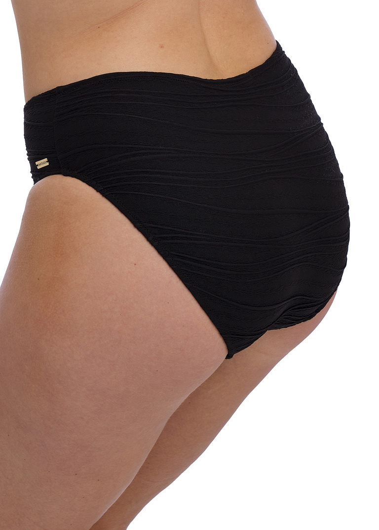 Figi kąpielowe Fantasie BEACH WAVES FS502272BLK Mid Rise Bikini Brief Black