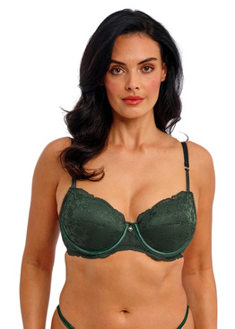 Biustonosz Wacoal NATSUKI LACE WE601306JUR Uw Balcony Bra Juniper