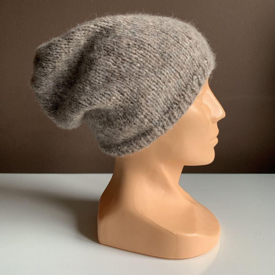 CHMURKA Alpaca Beanie 26 Beige