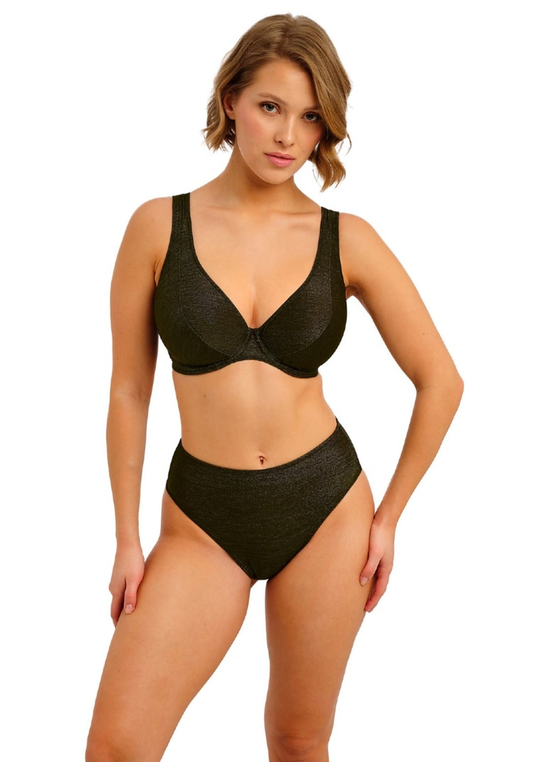 Wysokie majtki kąpielowe Freya Swim ARIZONA WAVE AS206178NEA High Waist Bikini Brief Nebula