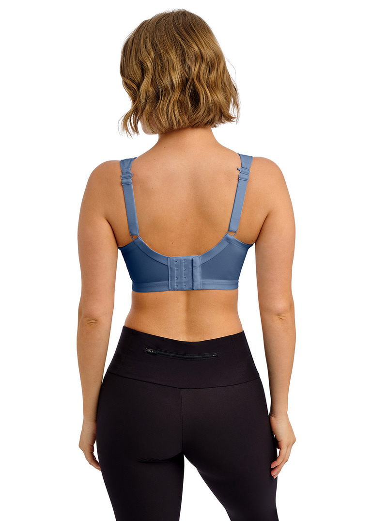 Bezfiszbinowy biustonosz sportowy Freya Active DYNAMIC AC4014SLB Non Wired Sports Bra Pure Steel Blue