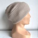 VARELLA – czapka merino beanie 100% Baby Merino 59 Pszeniczny, jesienno-zimowa, damska/męska/dziecięca