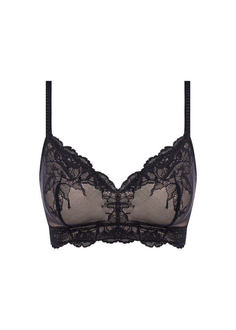 Braletka Wacoal VIVID ATTRACTION WA810384BLK Non Wired Bralette Black