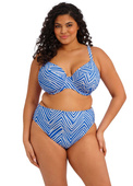 Figi kąpielowe Elomi Swim FIJI FALLS ES802672OCN Mid Rise Bikini Brief Ocean