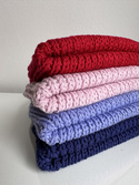 NANA – czapka wywijana z wełny merino 100% Baby Merino 16 Czerwony