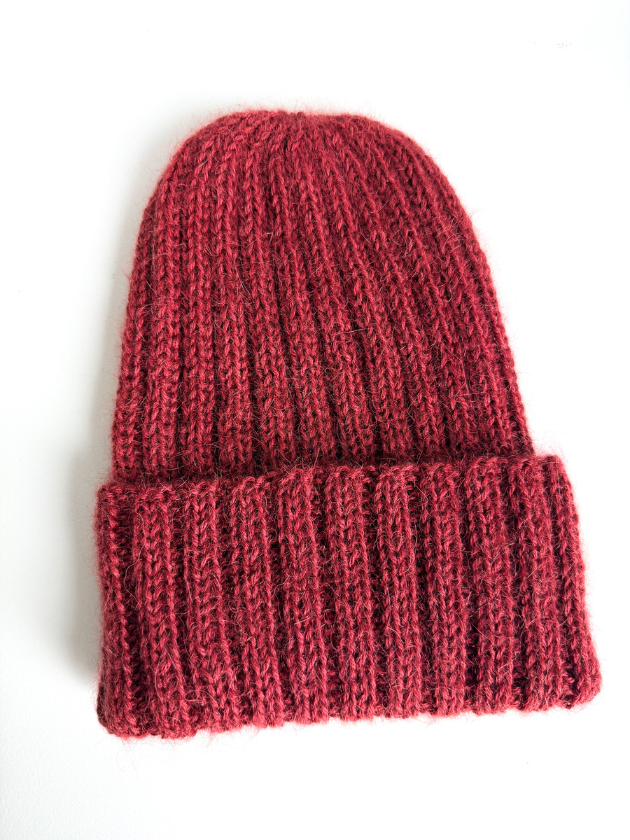 MARGARET Handgemachte Mütze Alpaka Mohair und Seide 9040 Ostrokrzew