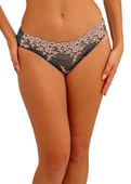 Figi Wacoal EMBRACE LACE WA064391067 Bikini Brief Dark Slate/cloud Pink