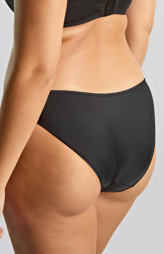 Figi kąpielowe Panache Swim SIGNATURE SW1726C Classic Bikini Bottoms Black