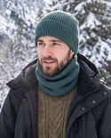 VARELLA Merino Wool Beanie 66 Mglisty Las