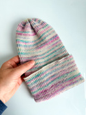 VARELLA – czapka beanie z wełny merino 100% Baby Merino 105 Magiczna Beza jesienno-zimowa