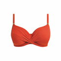 Biustonosz kąpielowy Fantasie Swim OTTAWA FS6355PUM Uw Wrap Front Full Cup Bikini Top Spiced Pumpkin