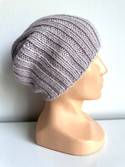 Czapka zimowa LAURIN 100% Alpaka 4010 Jasna Lawenda