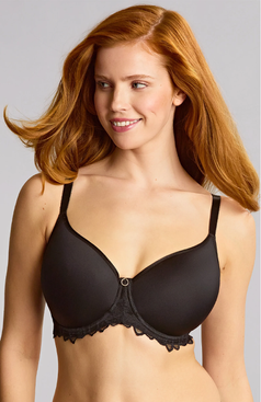 Biustonosz Panache ALLURE 10766 Spacer T Shirt Bra Black