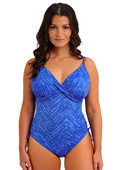 Strój kąpielowy Fantasie Swim PUNTA MITA FS505539SAR Uw Plunge Swimsuit Sapphire