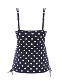Tankini balkonowe Panache Swim ANYA RIVA SPOT SW1451 Balconnet Tankini Navy/Vanilla
