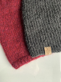 KIARA Beanie 100% Alpaca 506 Dark Grey