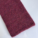 KIARA Alpaca Beanie 100% 5565 Burgundy-Brown