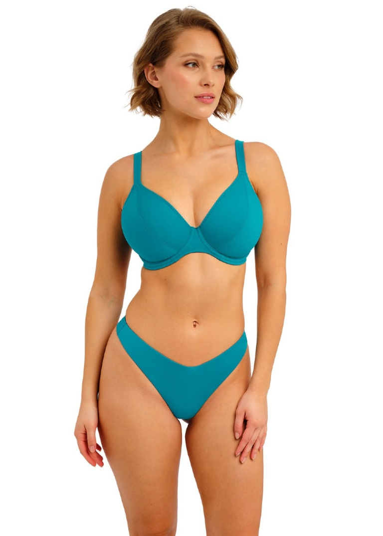 Biustonosz kąpielowy Freya JEWEL COVE AS7225PLO Uw Bikini Top Plain Moonstone