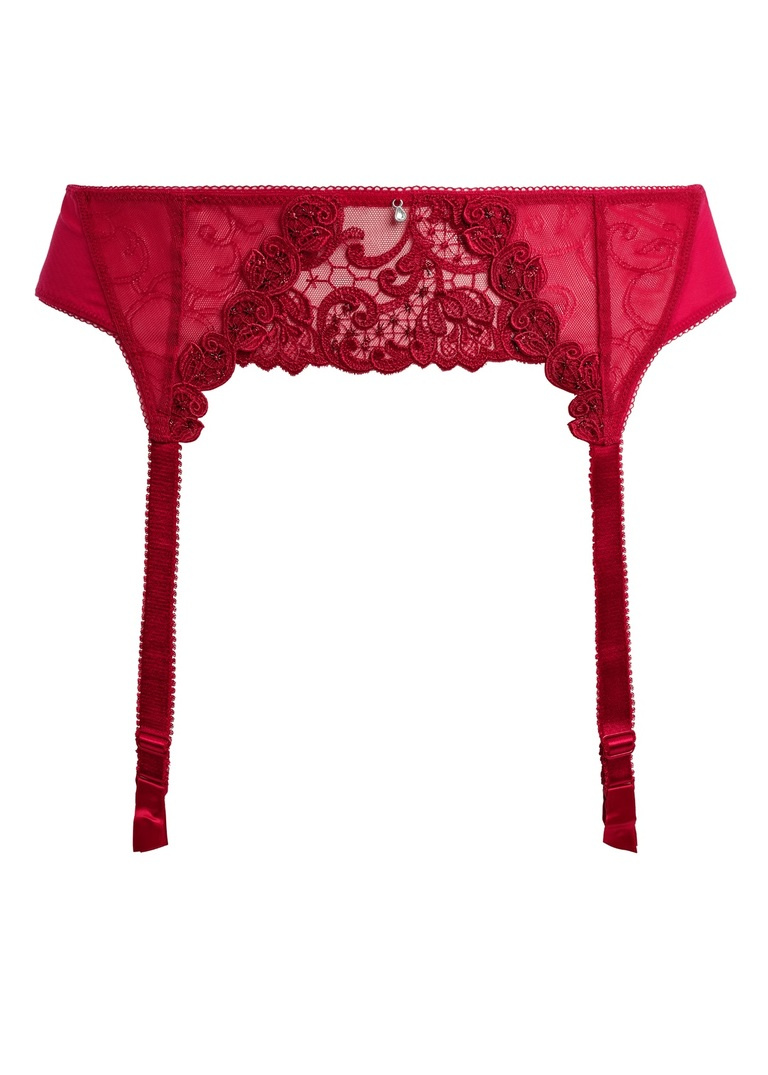 Pas do pończoch Fantasie PORTIA FL102691RED Suspender Red
