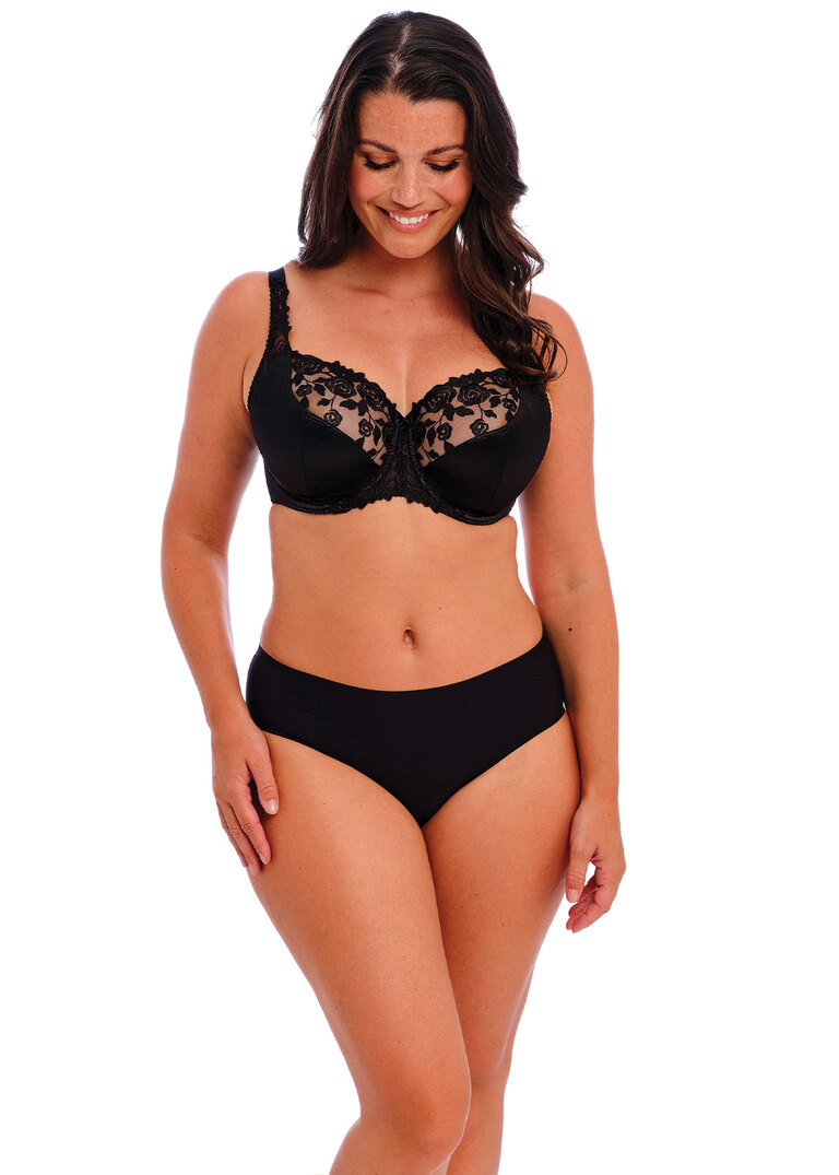 Biustonosz Fantasie BELLE FL6010BLK U/w Balcony Bra Black