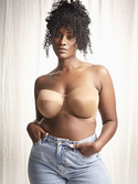 Biustonosz Sculptresse Panache DANA 9670 Strapless Bra Caramel