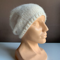 CHMURKA Alpaca Beanie 01 Ecru