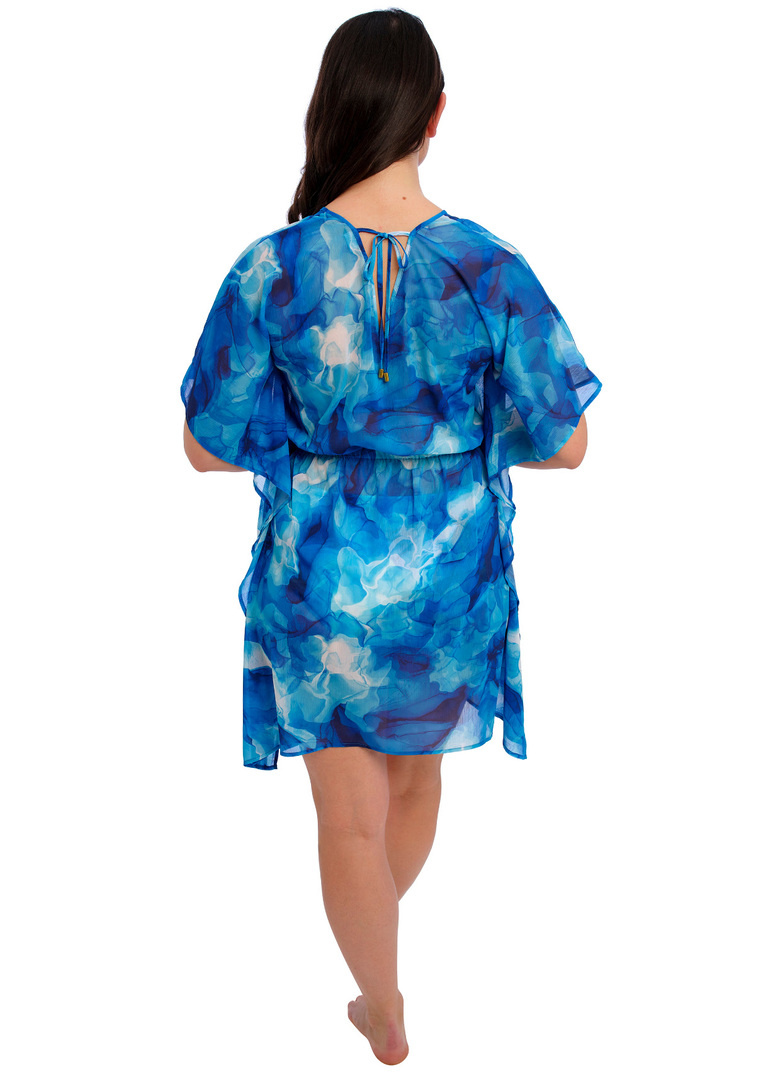 Tunika sukienka plażowa Fantasie Swim SAUNTON SANDS FS506094DAZ Kaftan Dazzling Blue