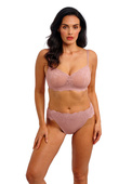 Braletka Wacoal VIVID ATTRACTION WA810384666 Non Wired Bralette Woodrose