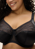 Biustonosz Elomi CATE EL4030BLK Uw Full Cup Banded Bra Black