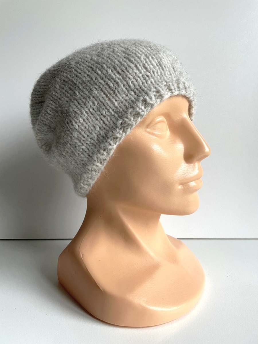 CHMURKA Alpaca Beanie 03 Pearl Grey