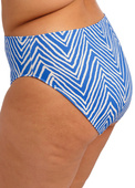 Figi kąpielowe Elomi Swim FIJI FALLS ES802672OCN Mid Rise Bikini Brief Ocean