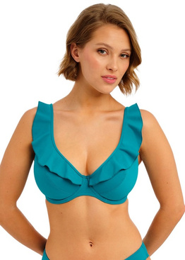 Biustonosz kąpielowy Freya JEWEL COVE AS7230PLO UW High Apex Bikini Top Plain Moonstone