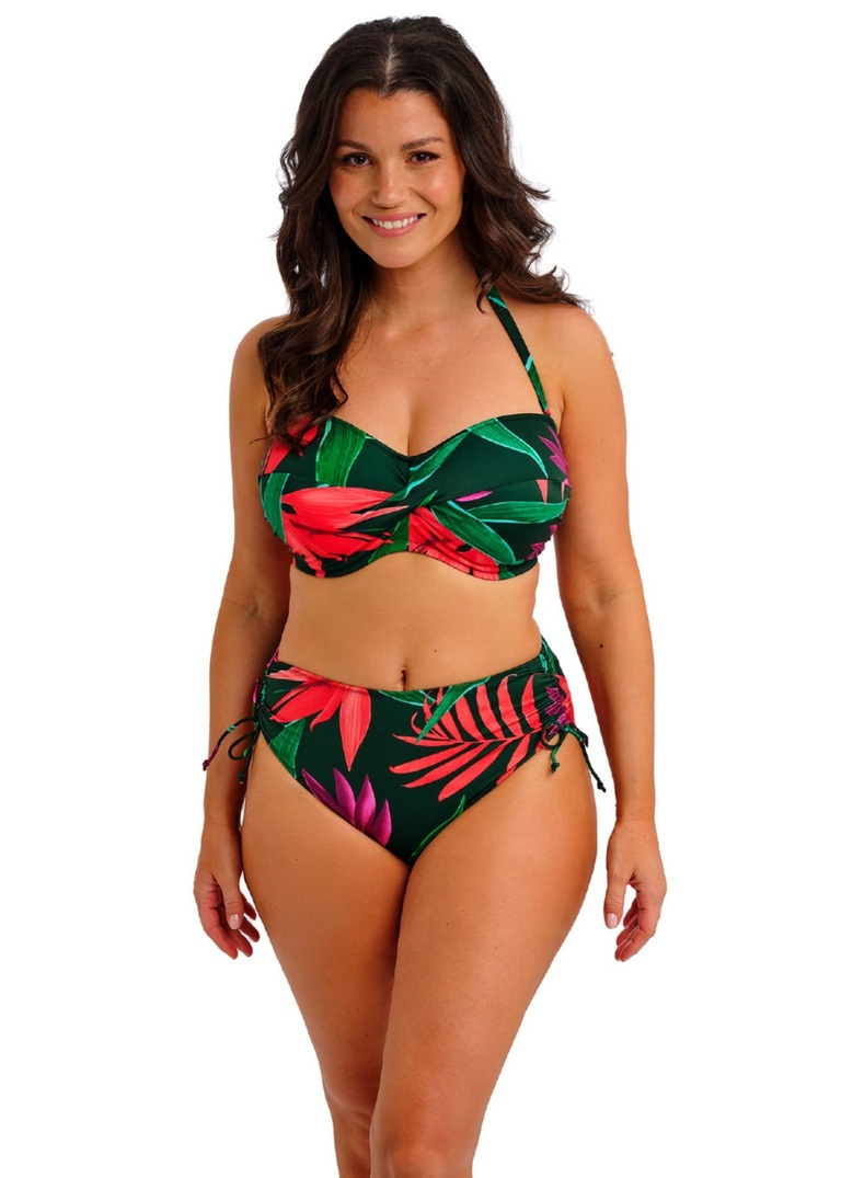 Biustonosz bikini Fantasie Swim PICHOLA FS503909MAG Uw Twist Bandeau Bikini Top Mangrove