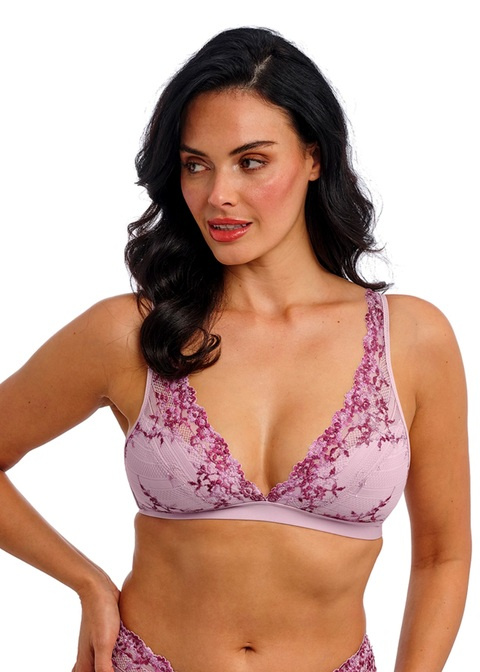 Biustonosz braletka Wacoal EMBRACE LACE WA852191595 Soft Cup Bra Keepsake Lilac/multi 