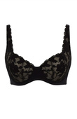 Biustonosz Panache AMOUR 11141 High Apex Balcony Bra Black