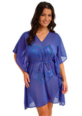 Tunika plażowa Fantasie Swim NAURU FS506294SAR Kaftan Sapphire