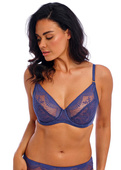 Biustonosz Wacoal SENSU LACE WE601201DAU Uw Bra Dark Azure