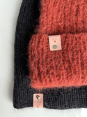 WATA CUKROWA Alpaca Beanie 19 Brick