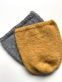CHMURKA Beanie-Mütze aus Alpaka 22 Gelb