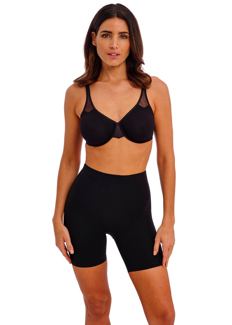 Spodenki modelujące Wacoal SHAPE REVELATION WA805387BLK Hourglass Thigh Shaper Black