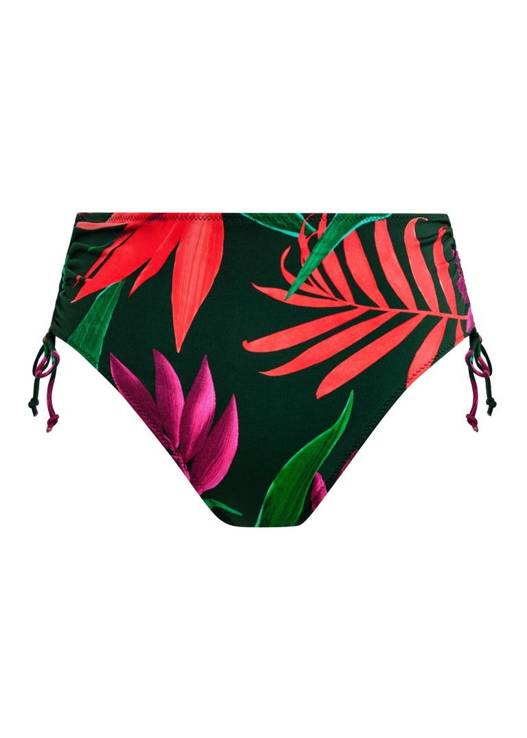 Majtki kąpielowe z wysokim stanem Fantasie PICHOLA FS503978MAG High Waist Bikini Brief Mangrove