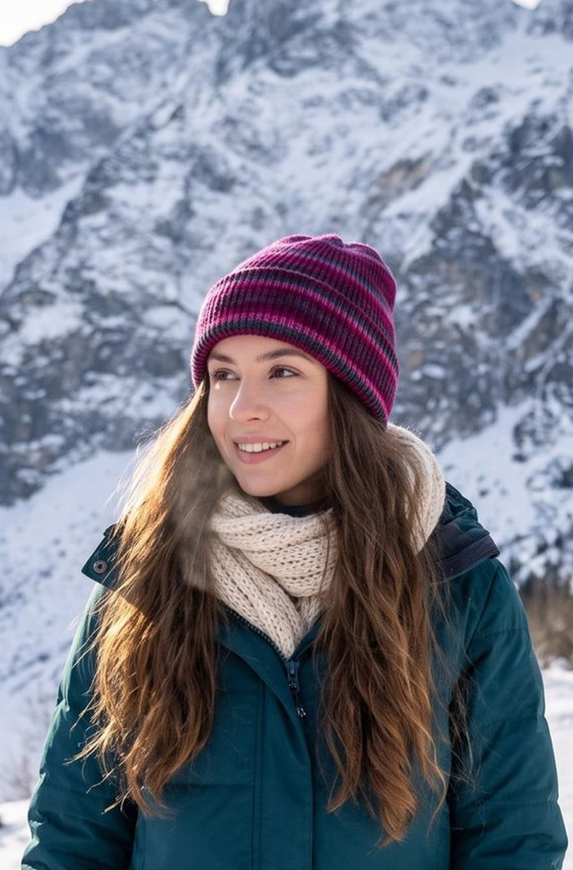 Beanie czapka z wełny VARELLA 2508