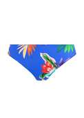 KOMPLET - Strój kąpielowy z koszulką Fantasie Swim HALKIDIKI FS501954ULE Uw Twist Front Tankini Ultramarine (34E) + majtki L